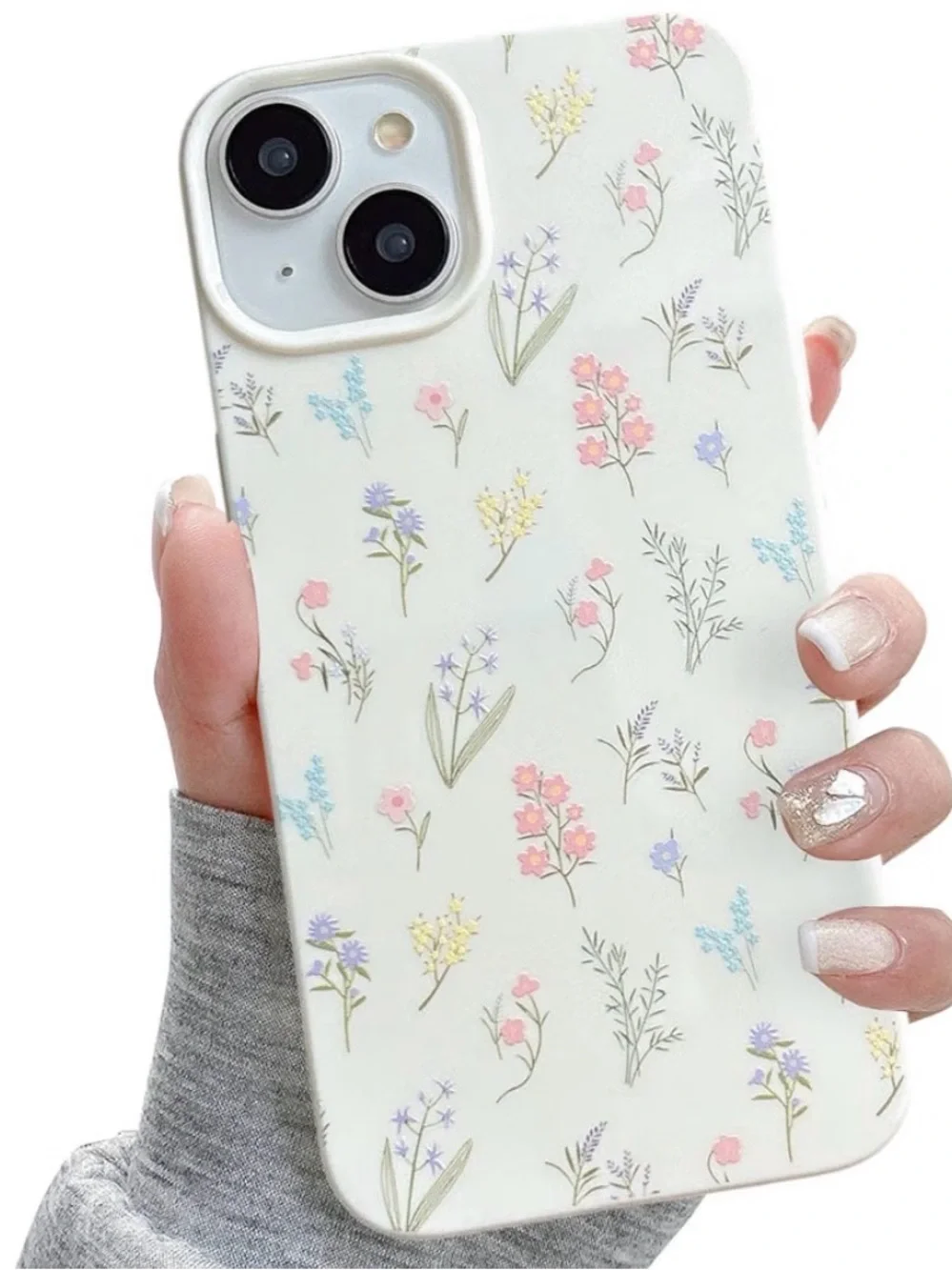 IPhone 15 Plus Case, Cute Pink Floral Flower Pattern Aesthetic Phone nwot